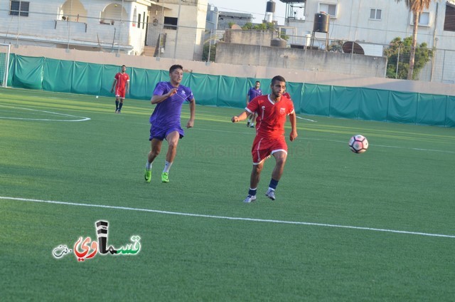 نادي الوحدة يطحن سروتكين4-0 على ارض الملعب الشرقي بالكادر المحلي واللاعب القسماوي يثبت نفسه